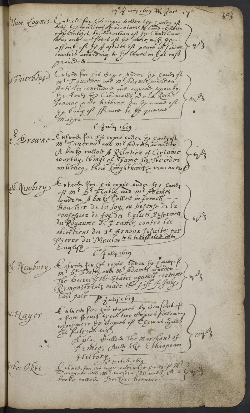 Liber C, folio 303 recto